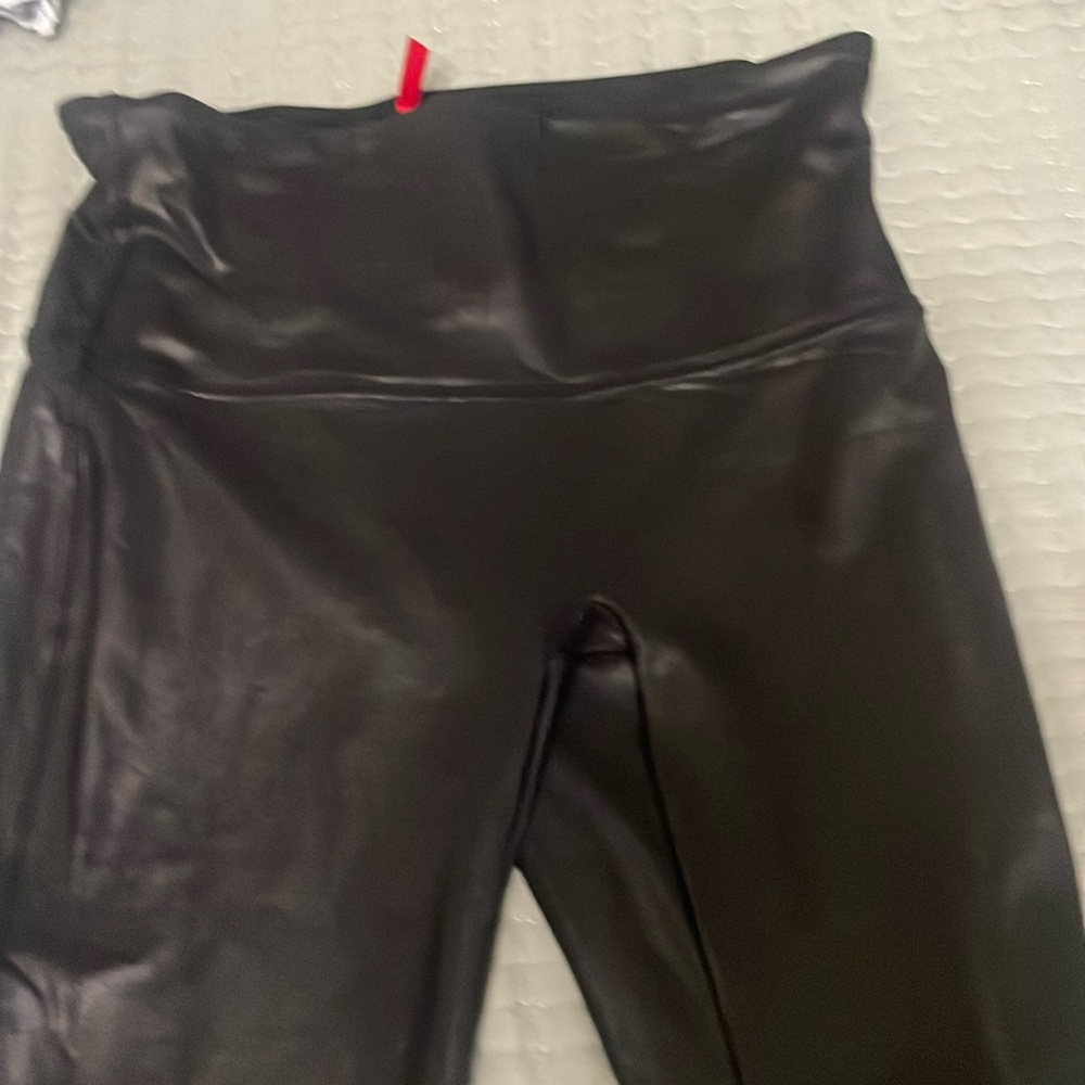 Spanx  faux leather high rise
